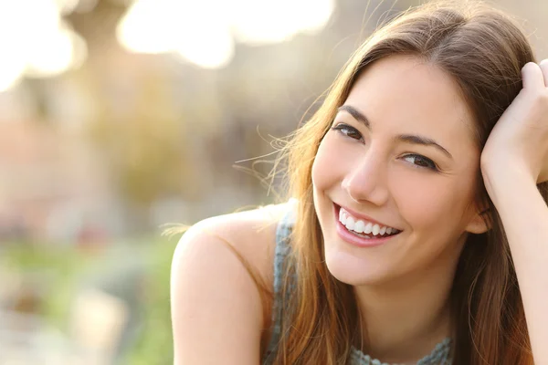 smiling